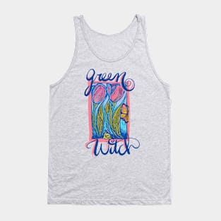 Green Witch Neon Magicks Tank Top